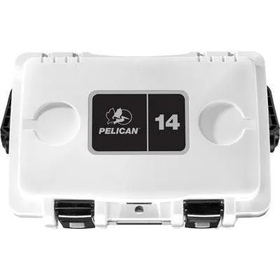 14QT Personal Cooler - White/Gray