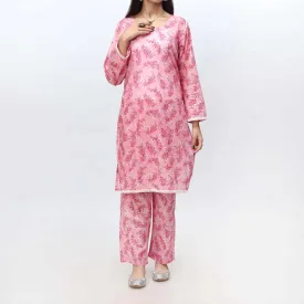 2PC- Printed Cambric Suit PS4217