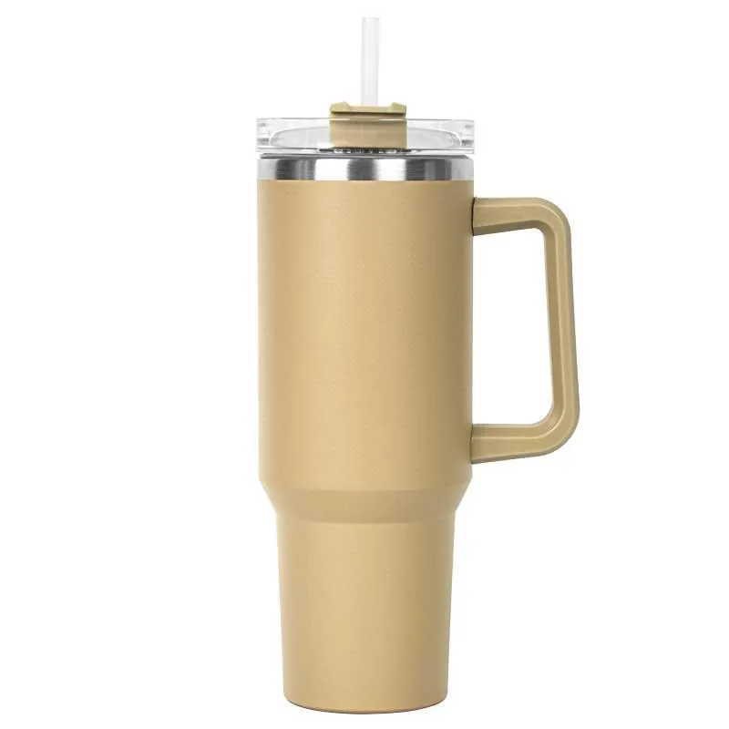 40 Oz. Stainless Insulated Big Boom Mug Printed with a Customizable STACK COLLECTION Design