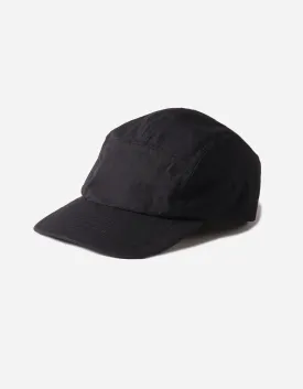 5048 WR Bonded 5 Panel Cap Black