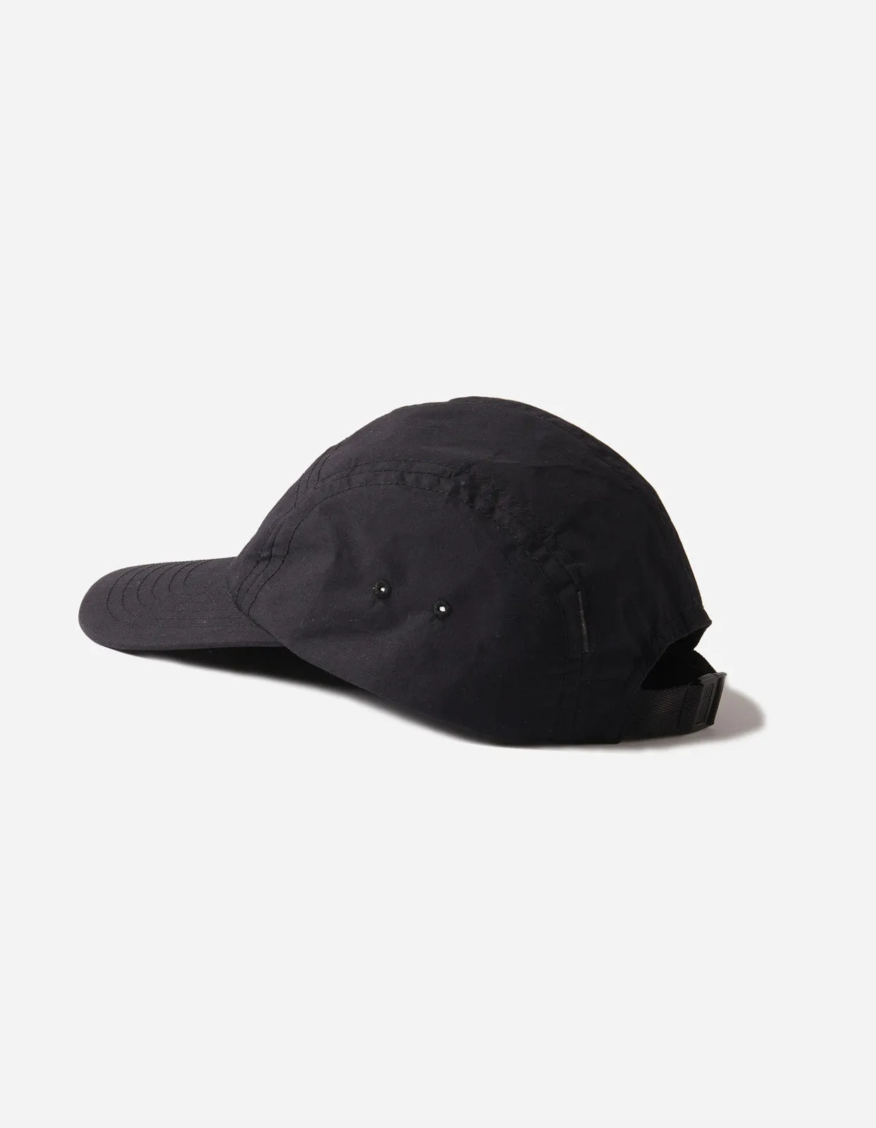 5048 WR Bonded 5 Panel Cap Black