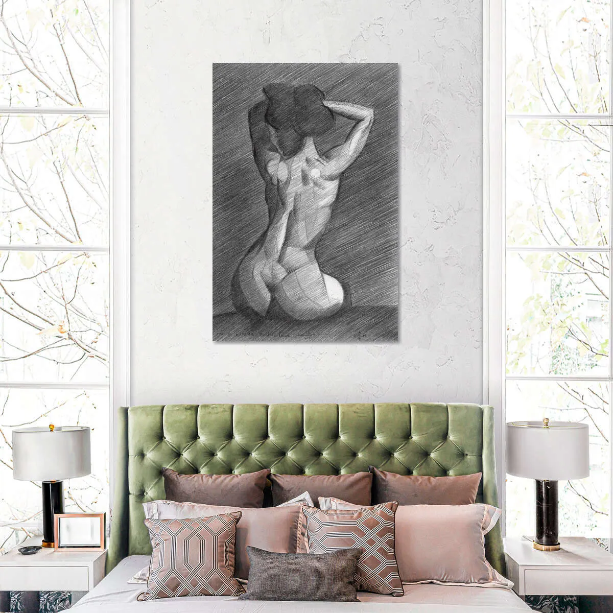 A 2nd Tribute To Bettie Page Wall Art