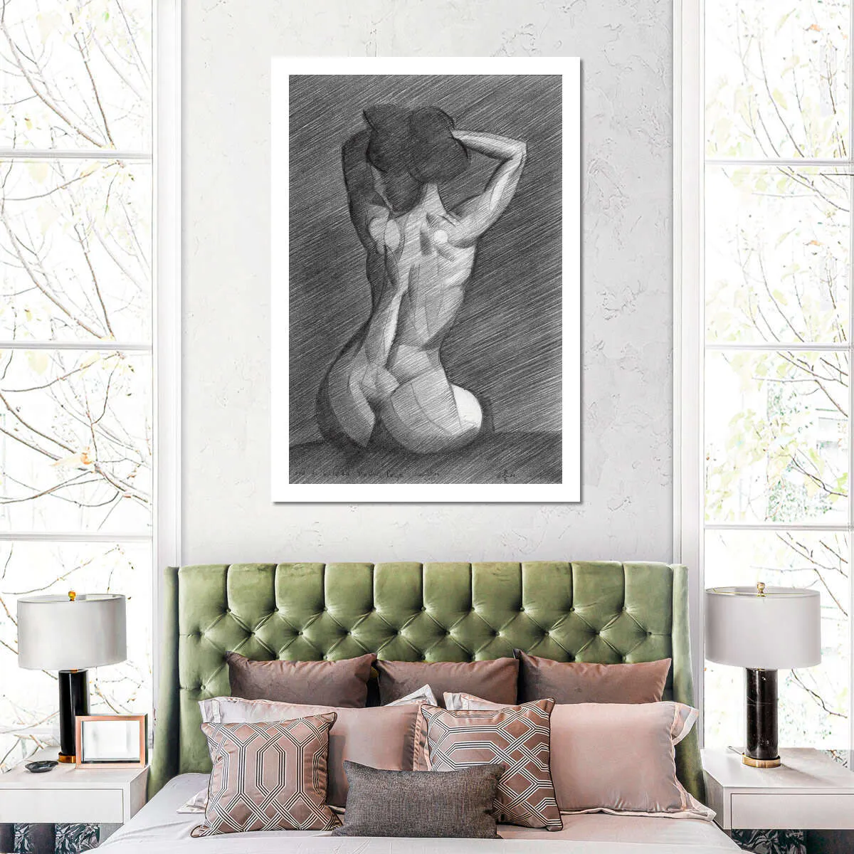 A 2nd Tribute To Bettie Page Wall Art