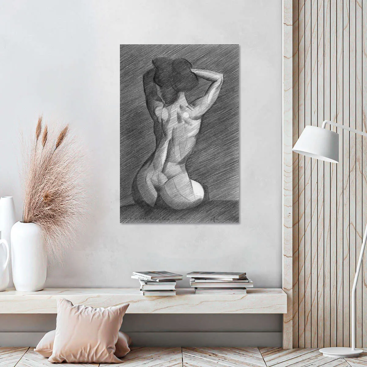 A 2nd Tribute To Bettie Page Wall Art