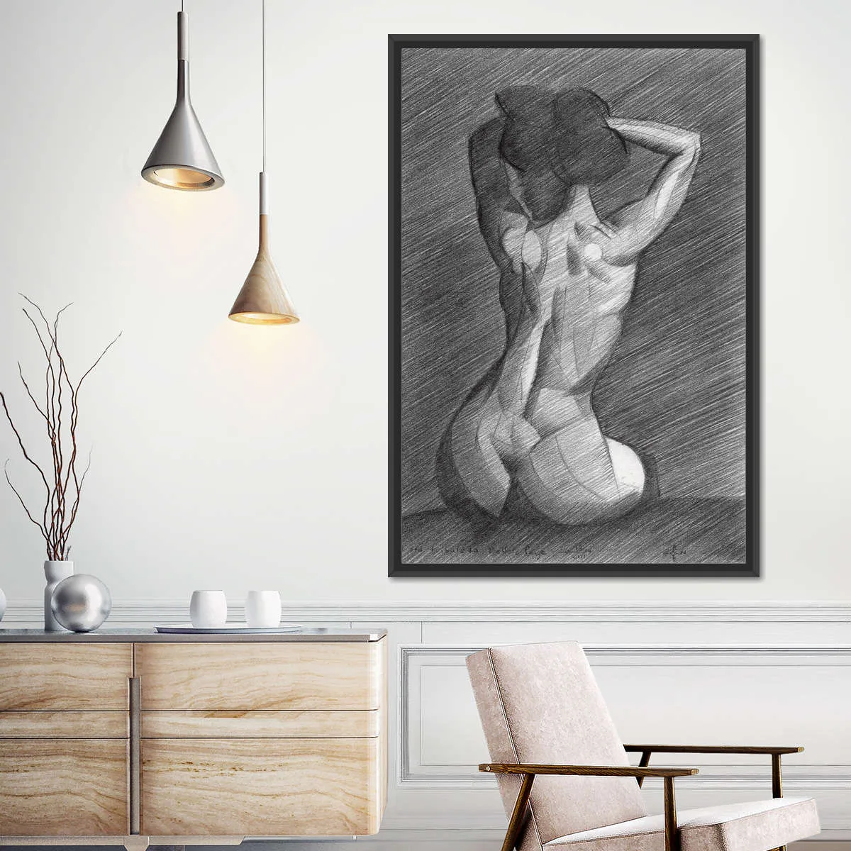 A 2nd Tribute To Bettie Page Wall Art