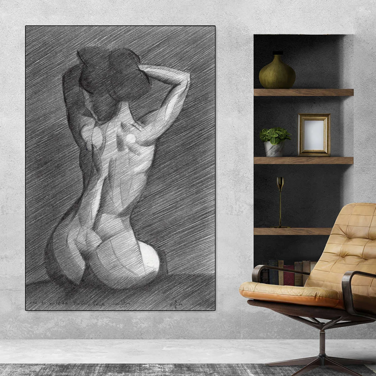 A 2nd Tribute To Bettie Page Wall Art