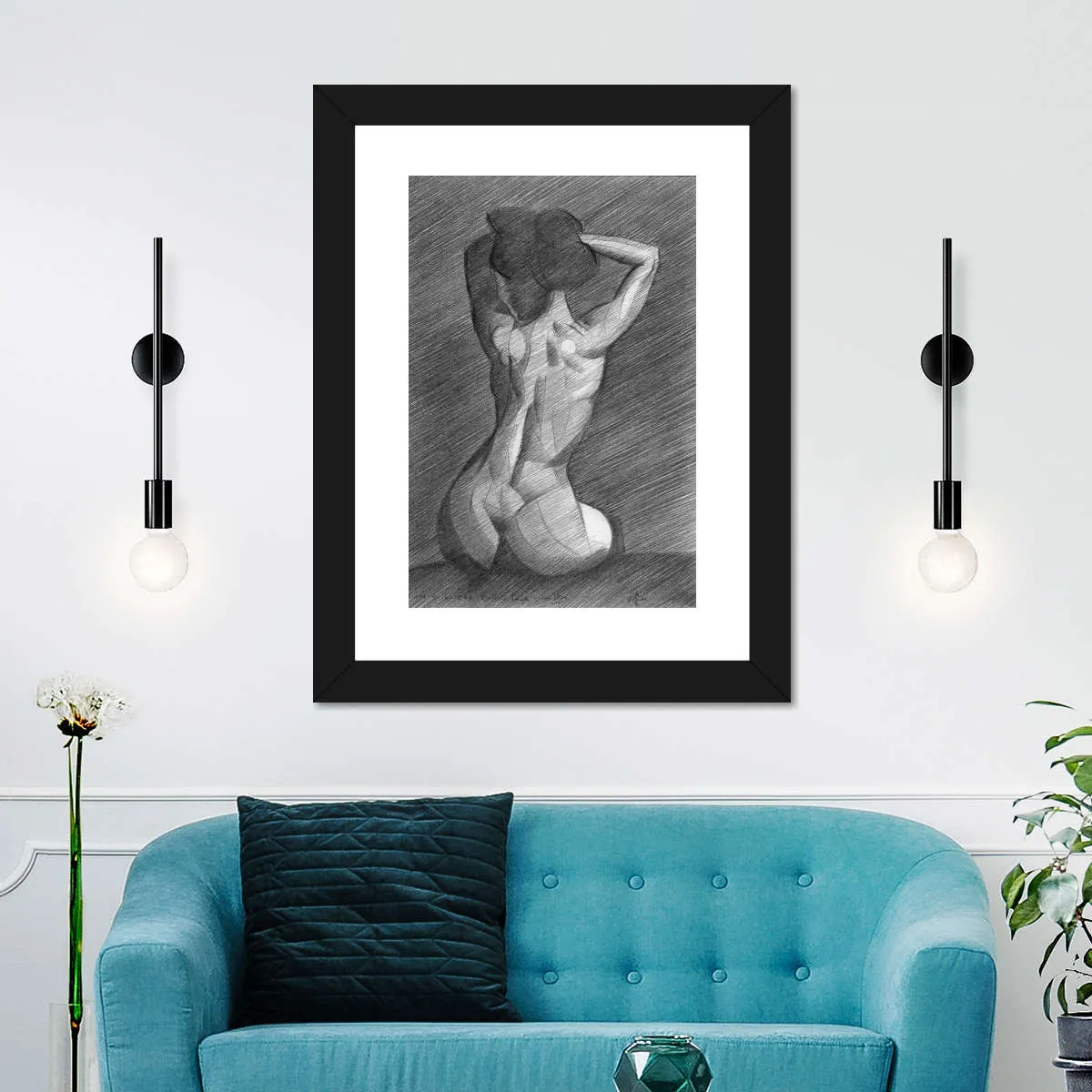 A 2nd Tribute To Bettie Page Wall Art