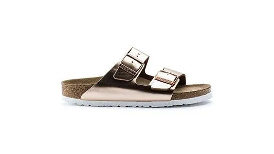 Arizona Soft Footbed Leather Metallic