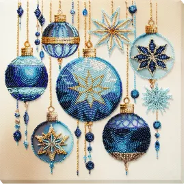 Bead Embroidery Kit - Crystal patterns AB-925