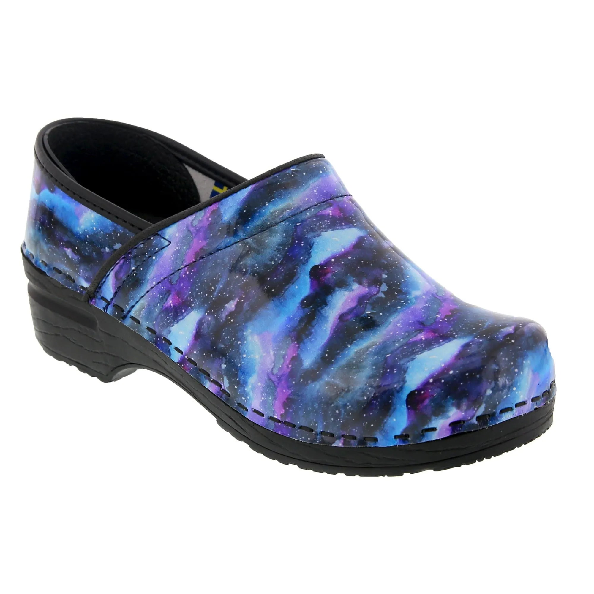 BJORK PROFESSIONAL Cosmos Leather Clogs - CLOSEOUT