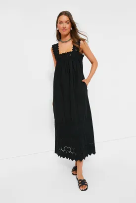 Black Amelia Shift Dress