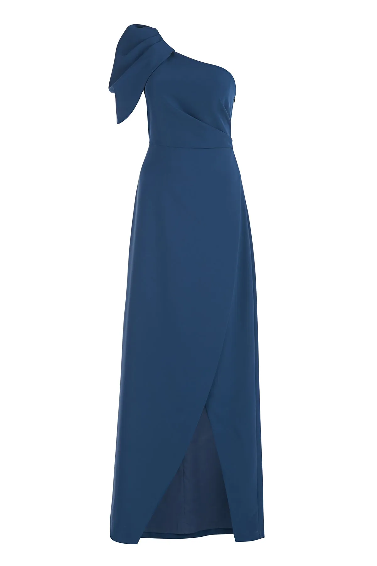 Briana Shoulder Draped Gown