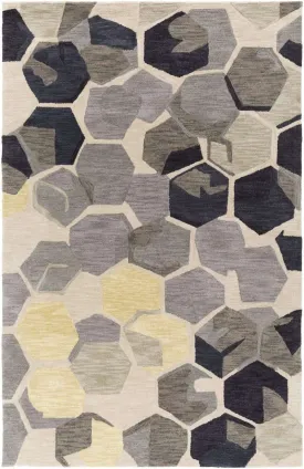 Calnester Maya Modern Area Rug