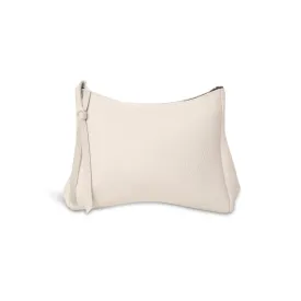 Camila Clutch in White Buffalo Cowhide