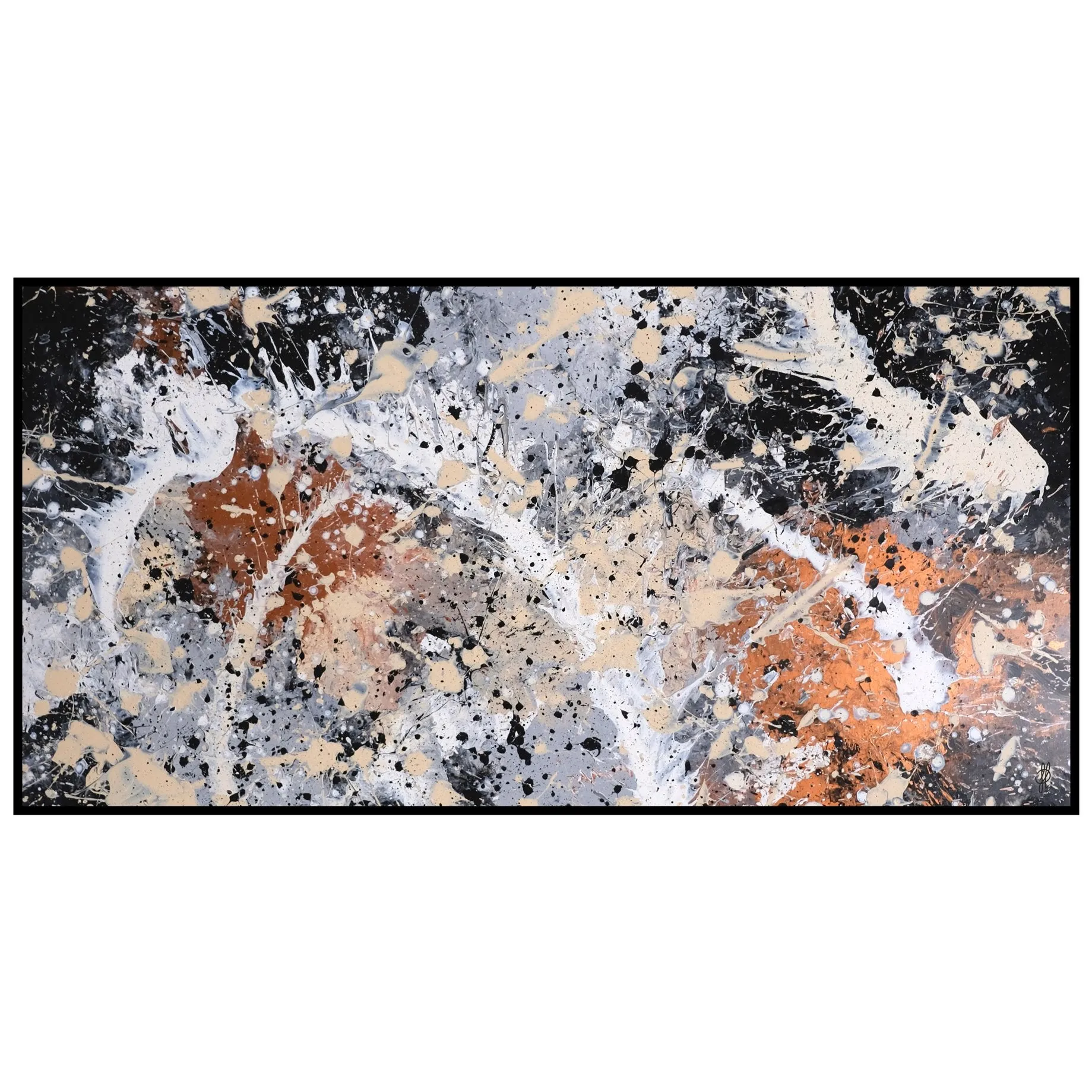 Canvas print: "Wild Yard" (Rectangle)