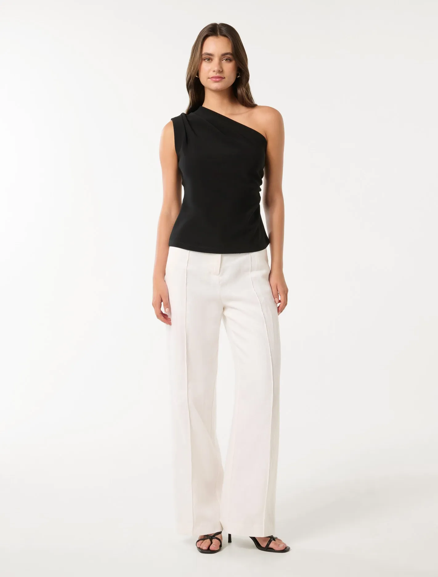 Cecilia Tuck Shoulder Top