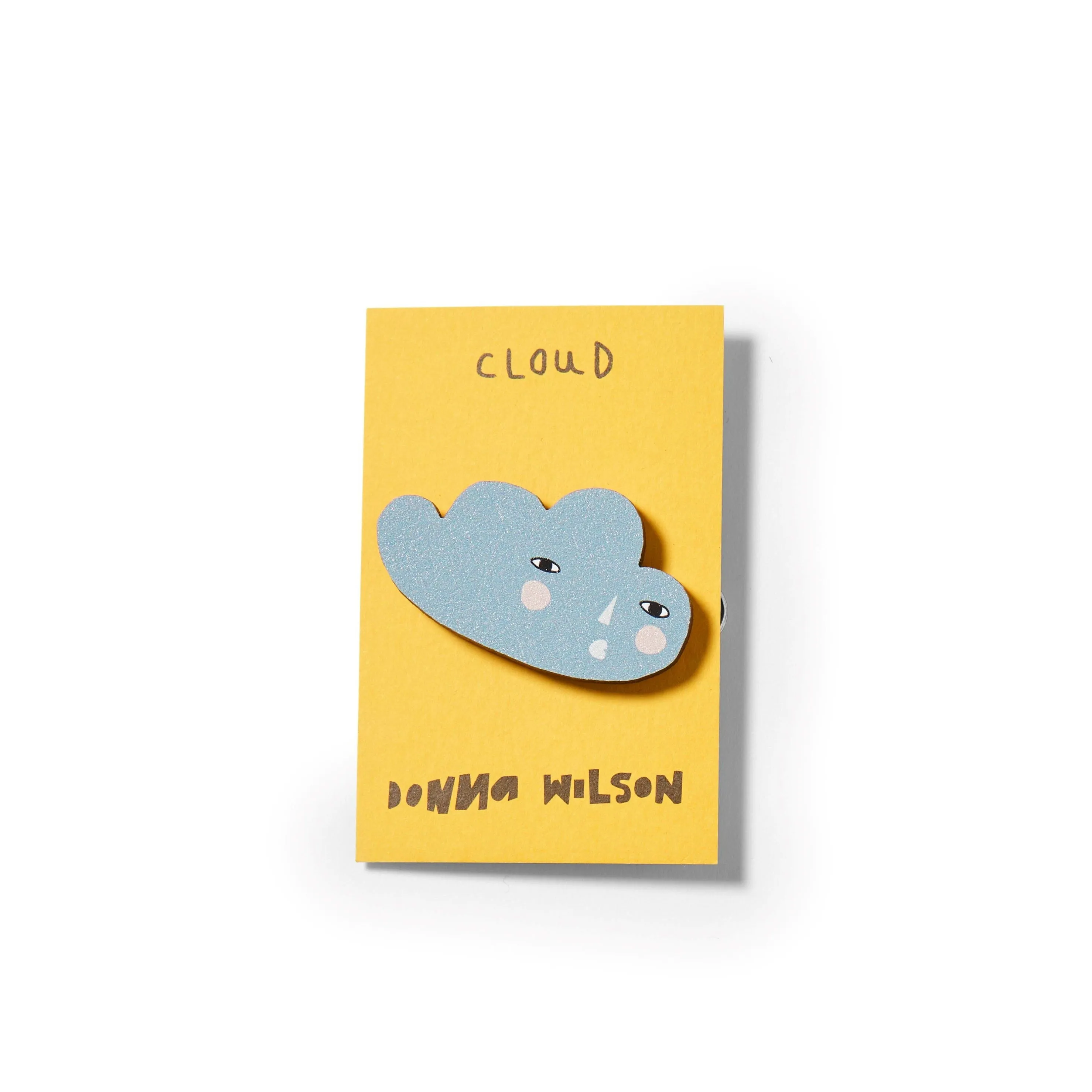 Cloud Pin Badge
