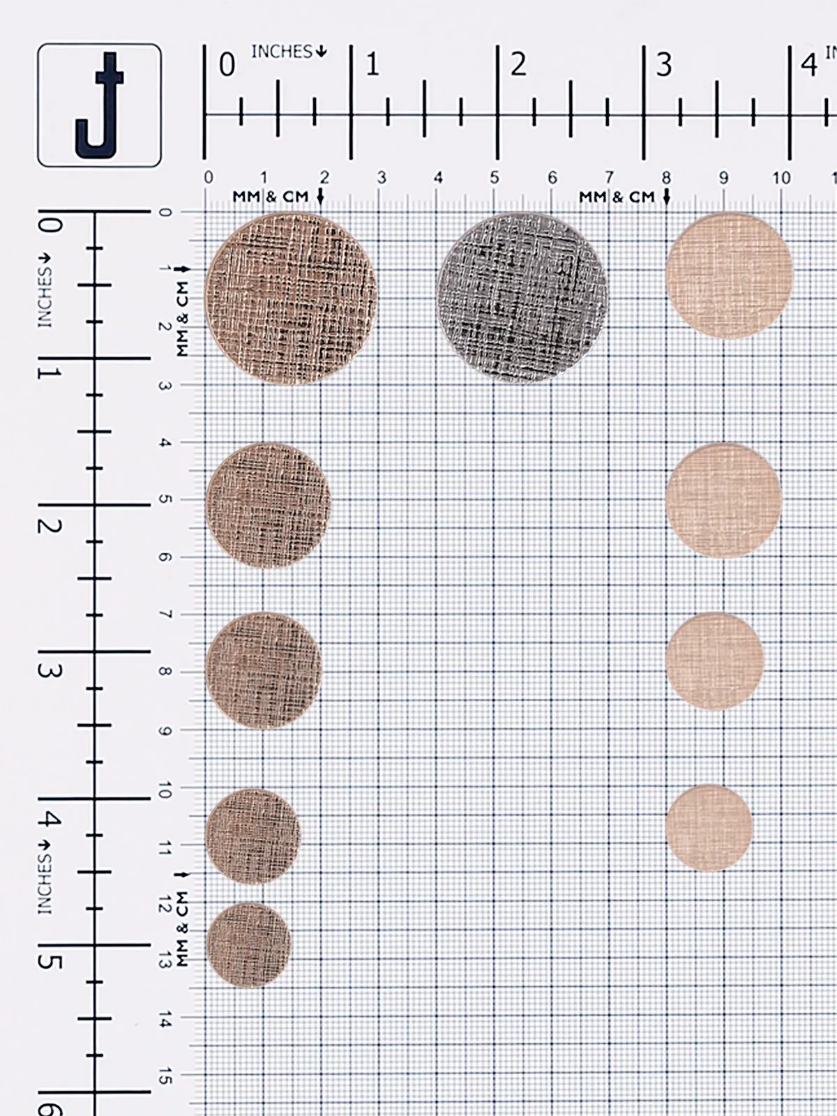 Excellent Quality Round Shape Downhole Loop Metal Button