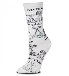 FBF Mutts Rule Socks