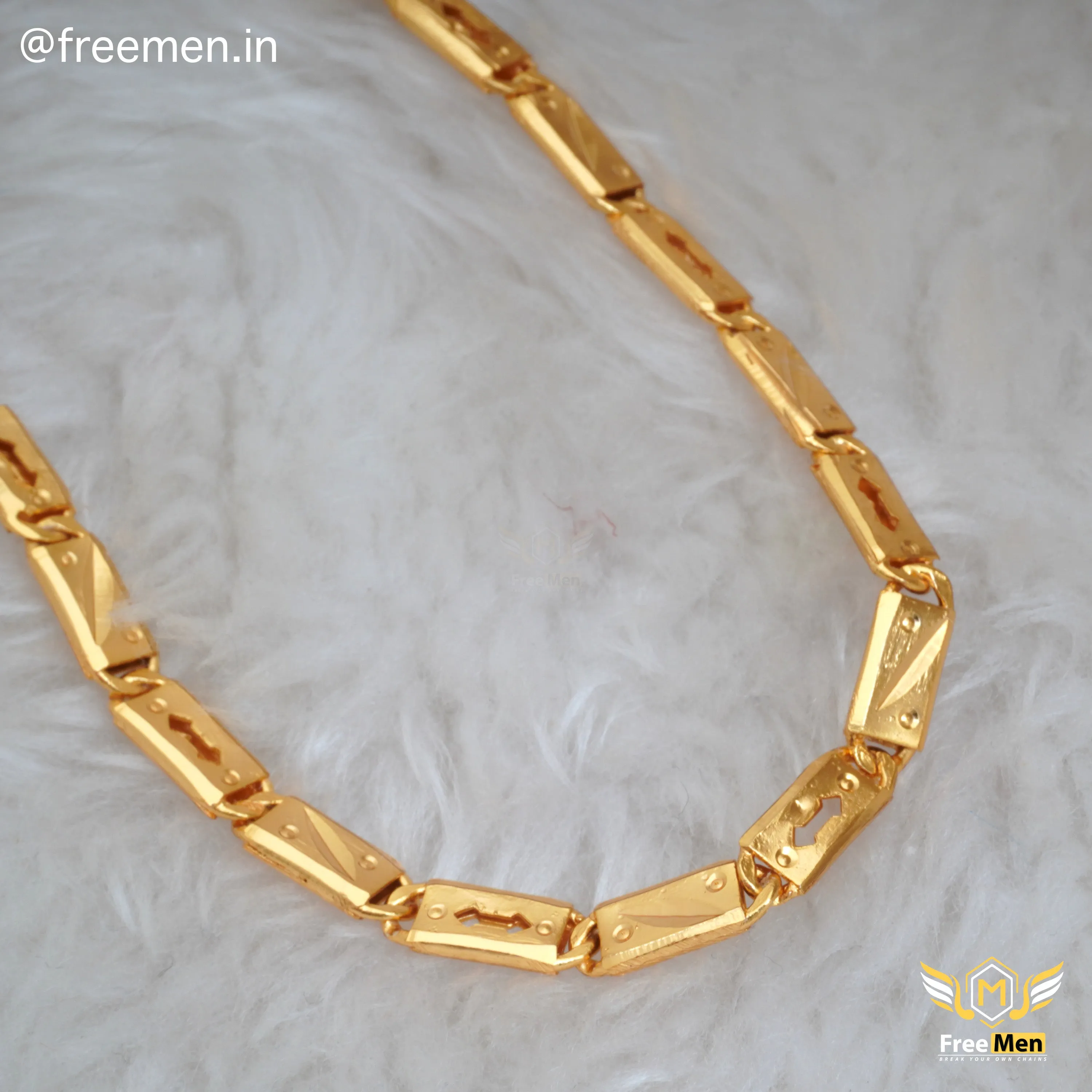 Freemen Elegant Two Arrows Design Chain for Men - FM356