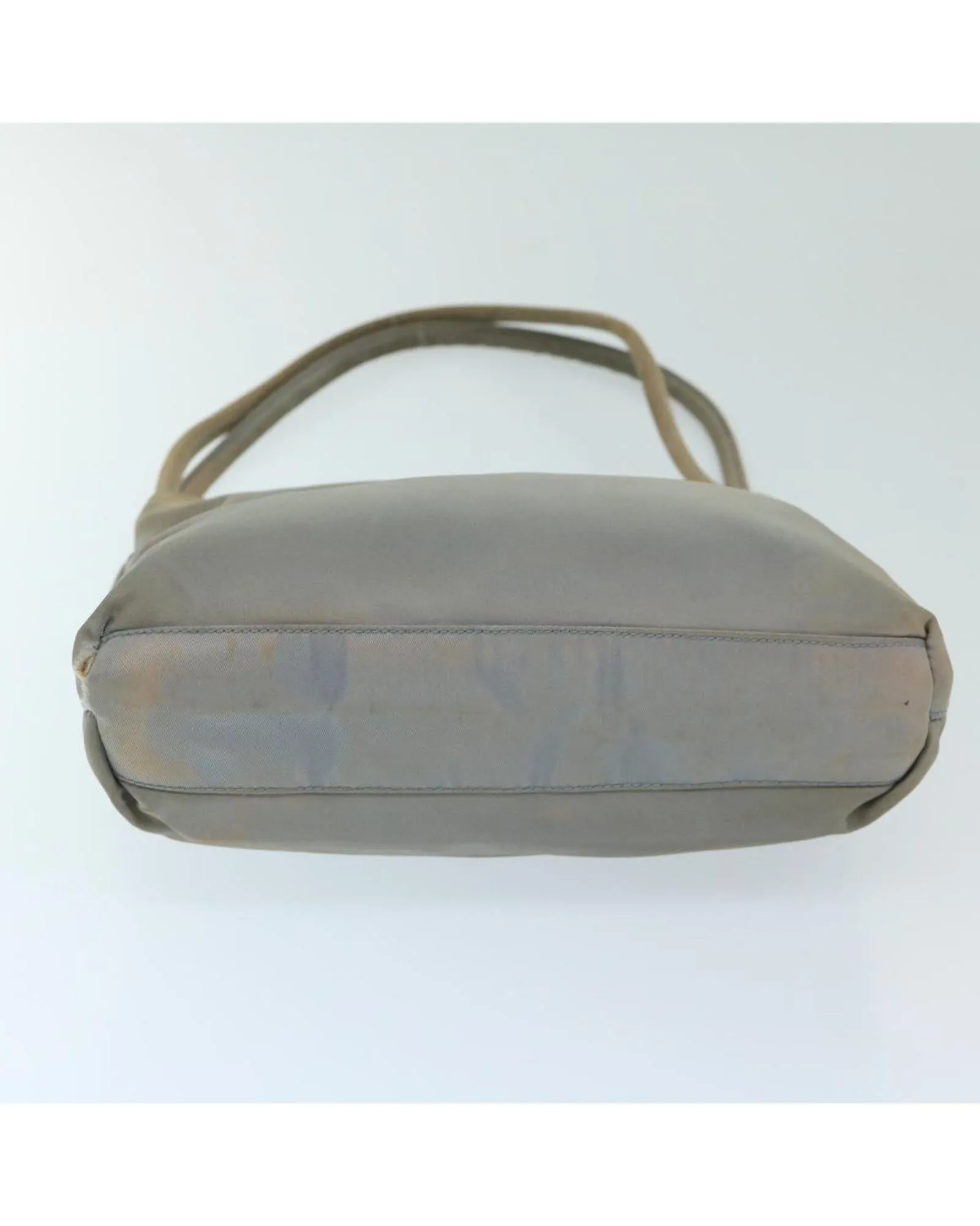 Gray Nylon Hand Bag with Accessories - Made in Italy