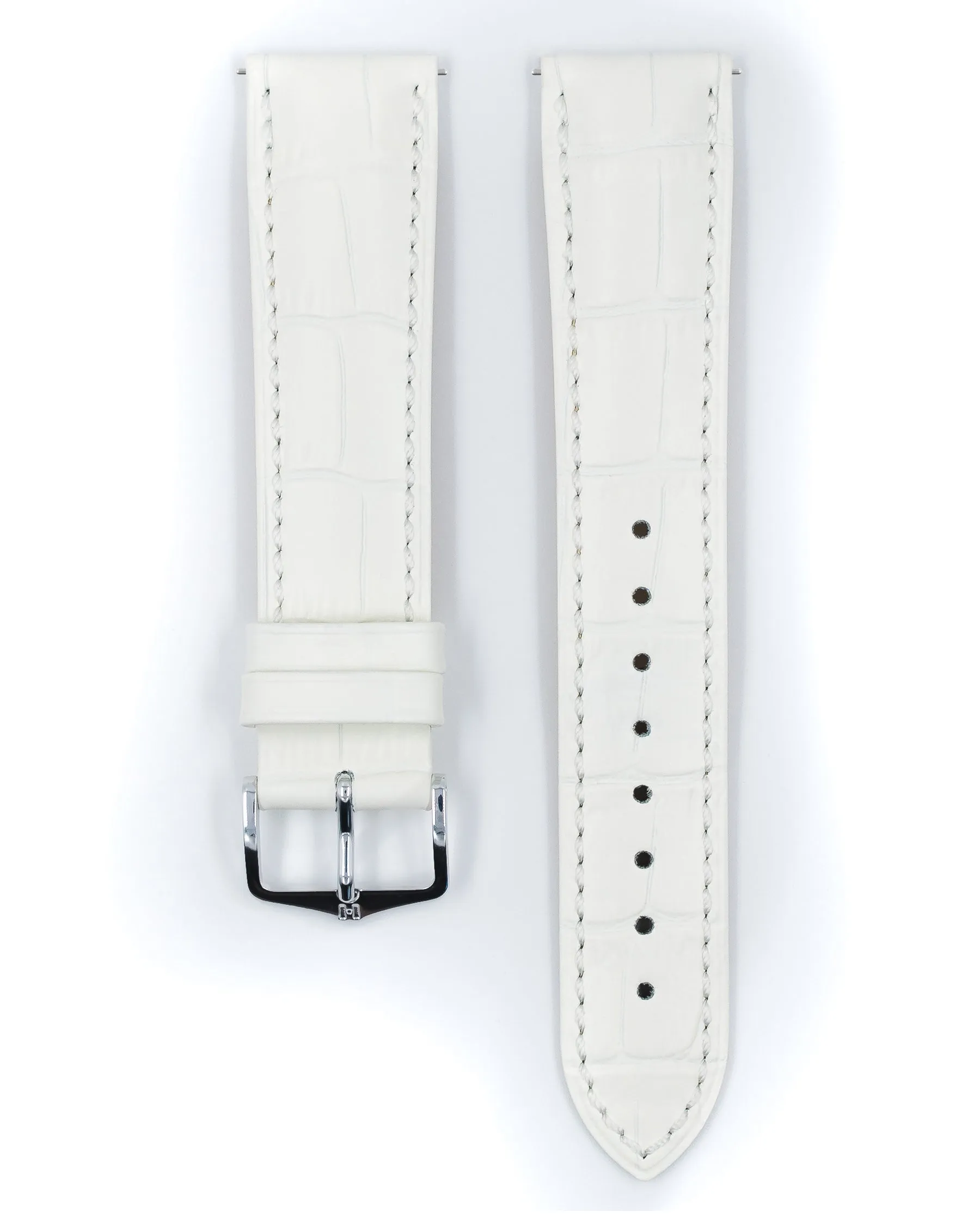 HIRSCH DUKE Alligator Embossed Calfskin Watch Strap  010 28