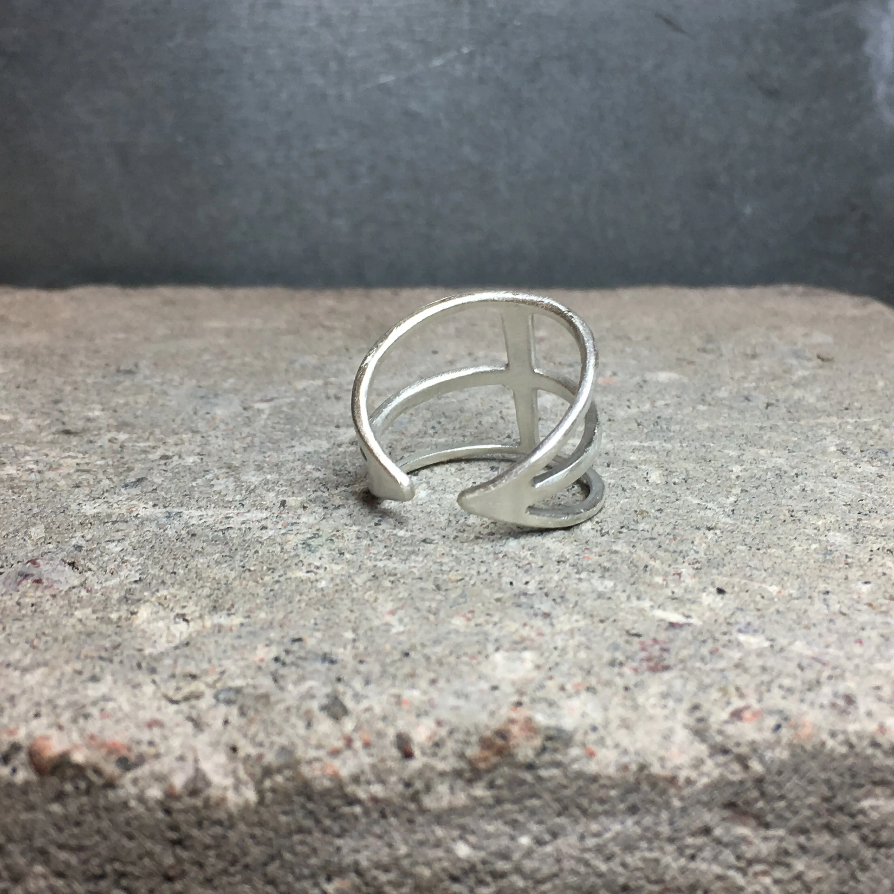 Huokaus Ring silver or bronze