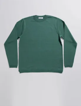 Knit Cotton Sweater - Green