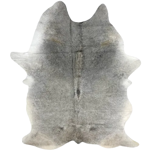 Large Dk Gray Brazilian Cowhide - 7'8" x 5'4" (BRGR211)