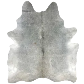 Large Gray Brazilian Cowhide - 7'11" x 6'5" (BRGR224)