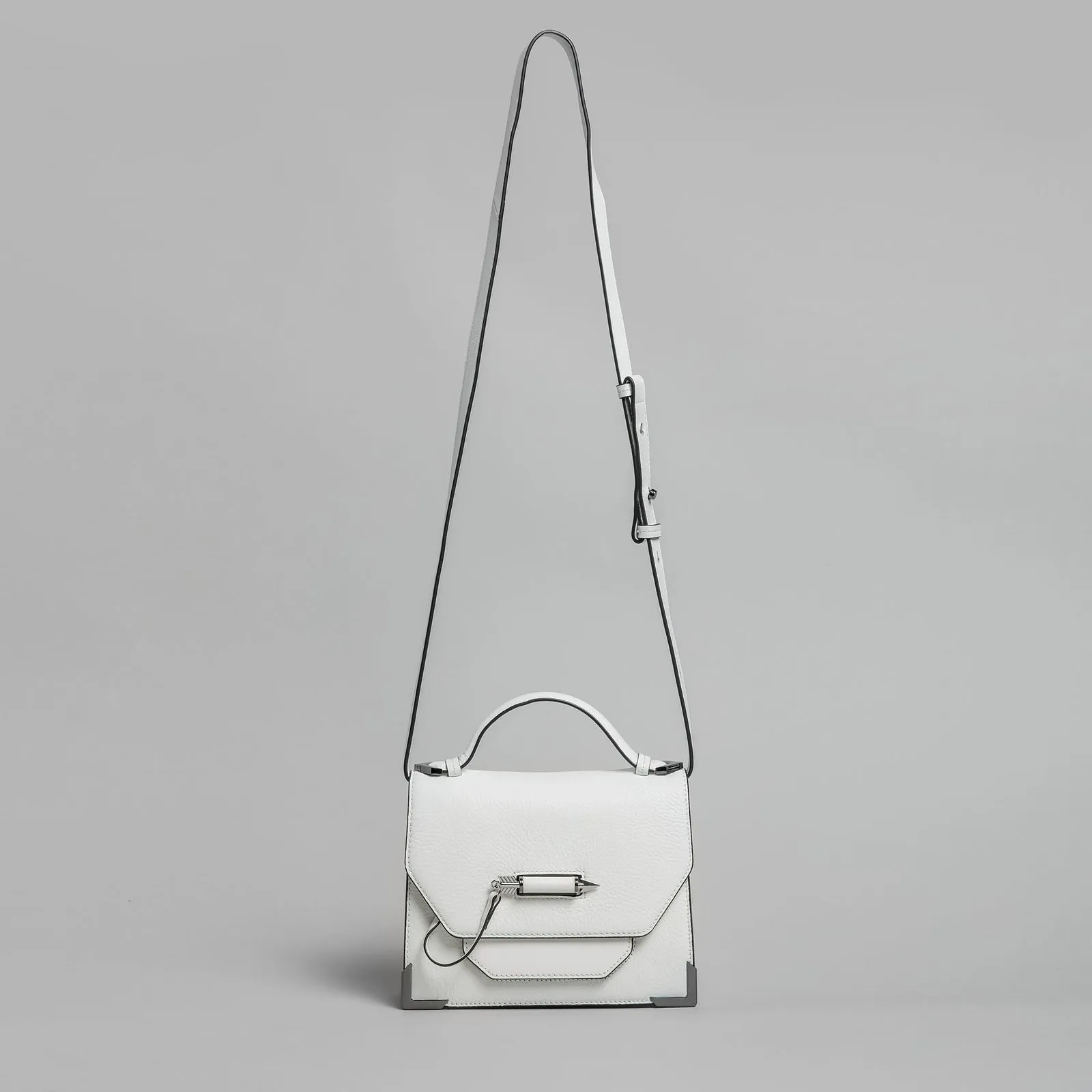 Mackage -  Keeley Leather Crossbody White