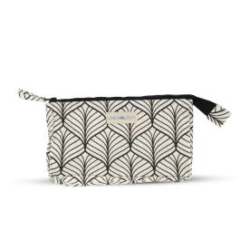 Makeup Bag Big - Abstract - White