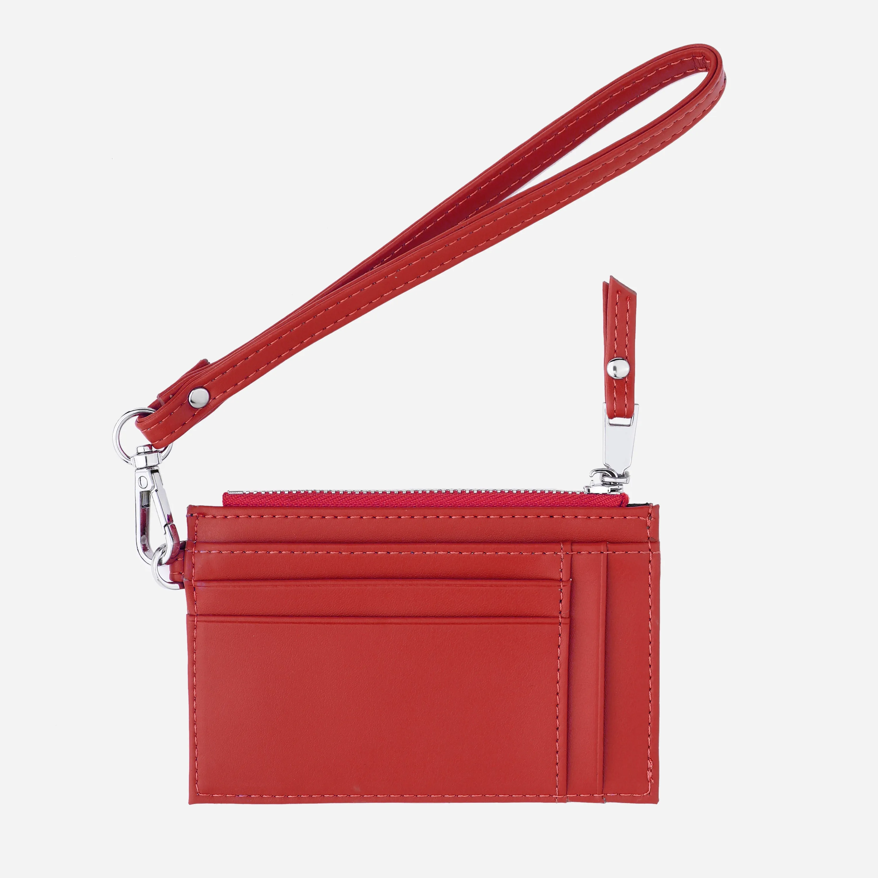 Mini Wristlet - Cherry Red