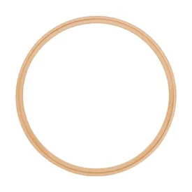 Nurge Screwless Polished Beech Embroidery Display Hoop, Depth 8 mm (6/16")