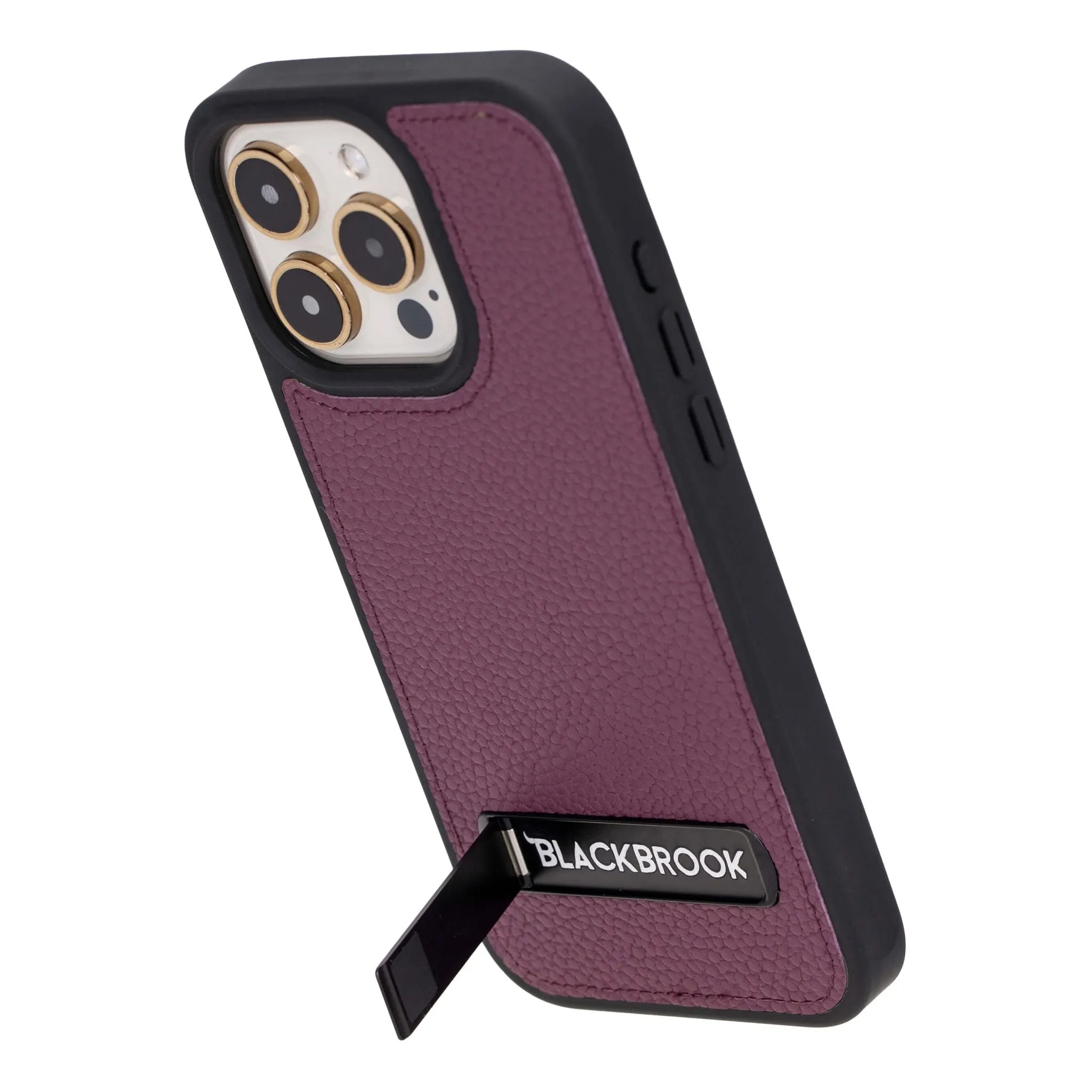 Reed iPhone 15 Pro Max Snap-On with Stand Case, Purple