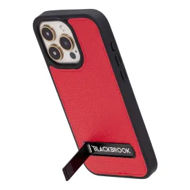 Reed iPhone 15 Pro Max Snap-On with Stand Case, Red