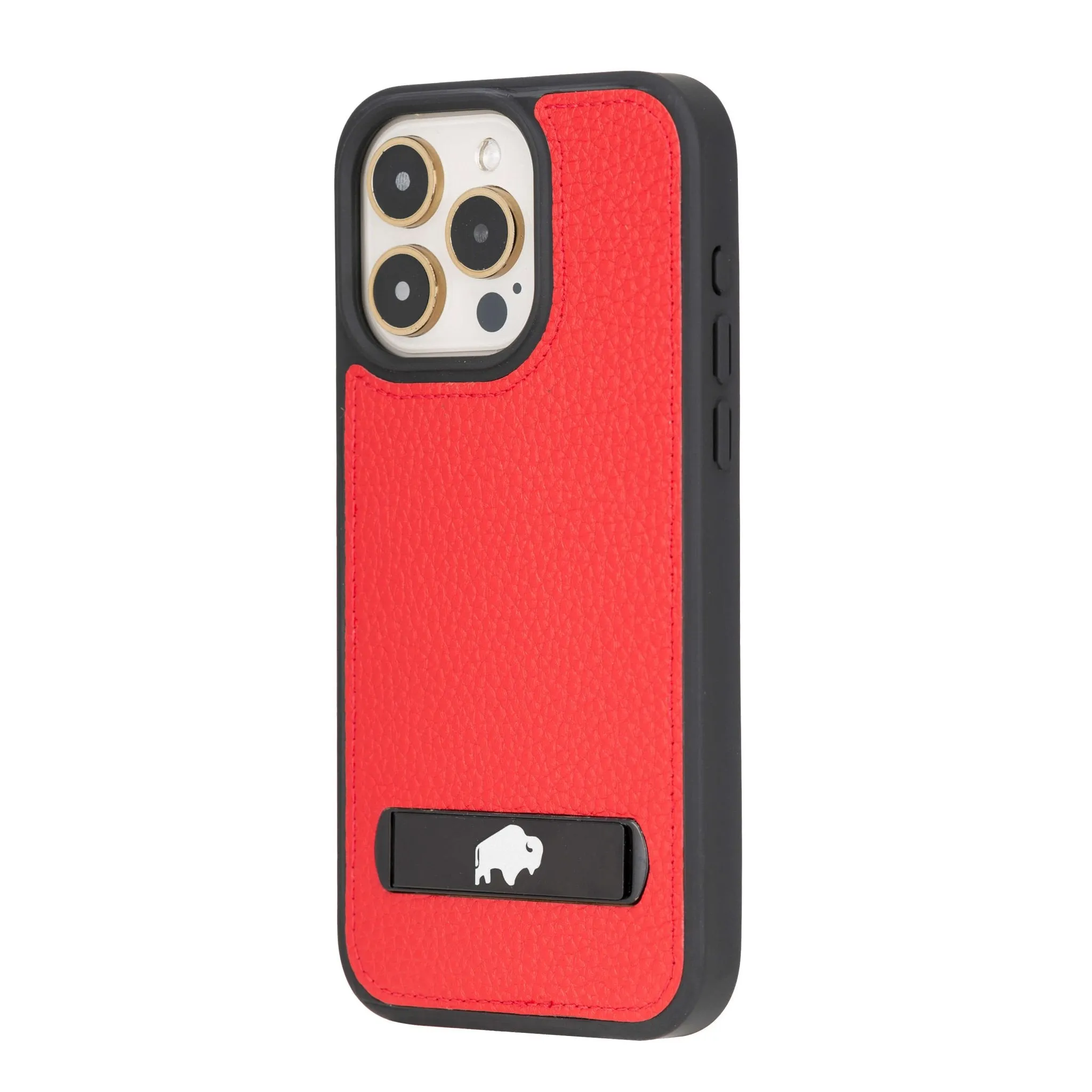 Reed iPhone 15 Pro Max Snap-On with Stand Case, Red