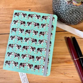 SCN15 Dairy Cows Small Chunky Notebook By Alex Clark Art