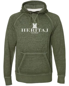 SIGNATURE HERITAJ BRAND LOGO-VINTAGE HOODIE