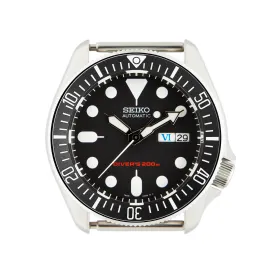 SKX007/SRPD Lumed Ceramic Bezel Insert: Countdown Style Matte Black