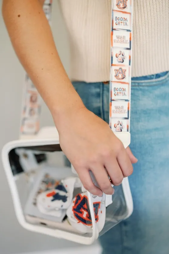 Stadium Bag with Auburn University Strap