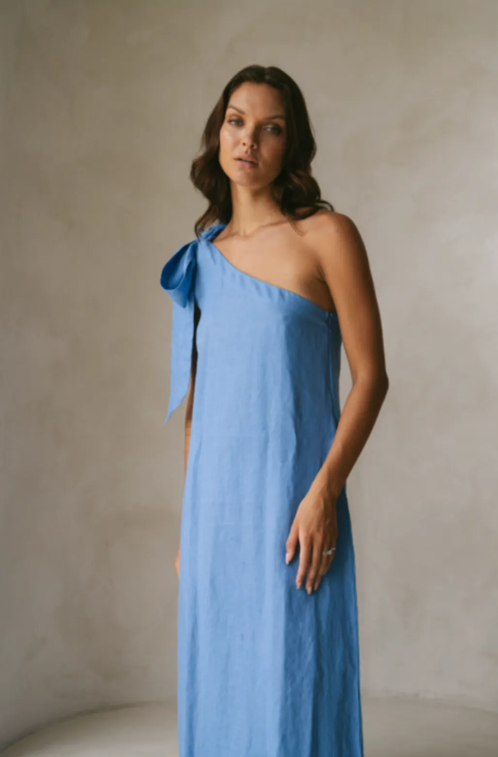 Sumba Dress Printed Linen - Wholesale