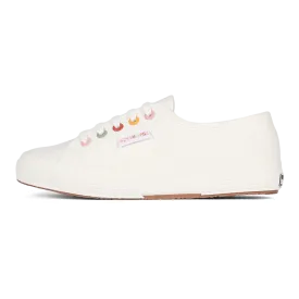 Superga 2750 Rainbow Eyelets White Avorio Groovy