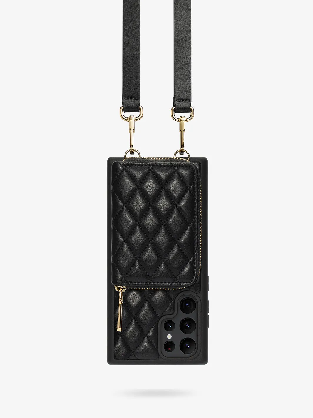 Here is an optimized title with modifiers for the e-commerce product:

Stylish Samsung Galaxy Argyle Crossbody Phone Case with Adjustable Strap