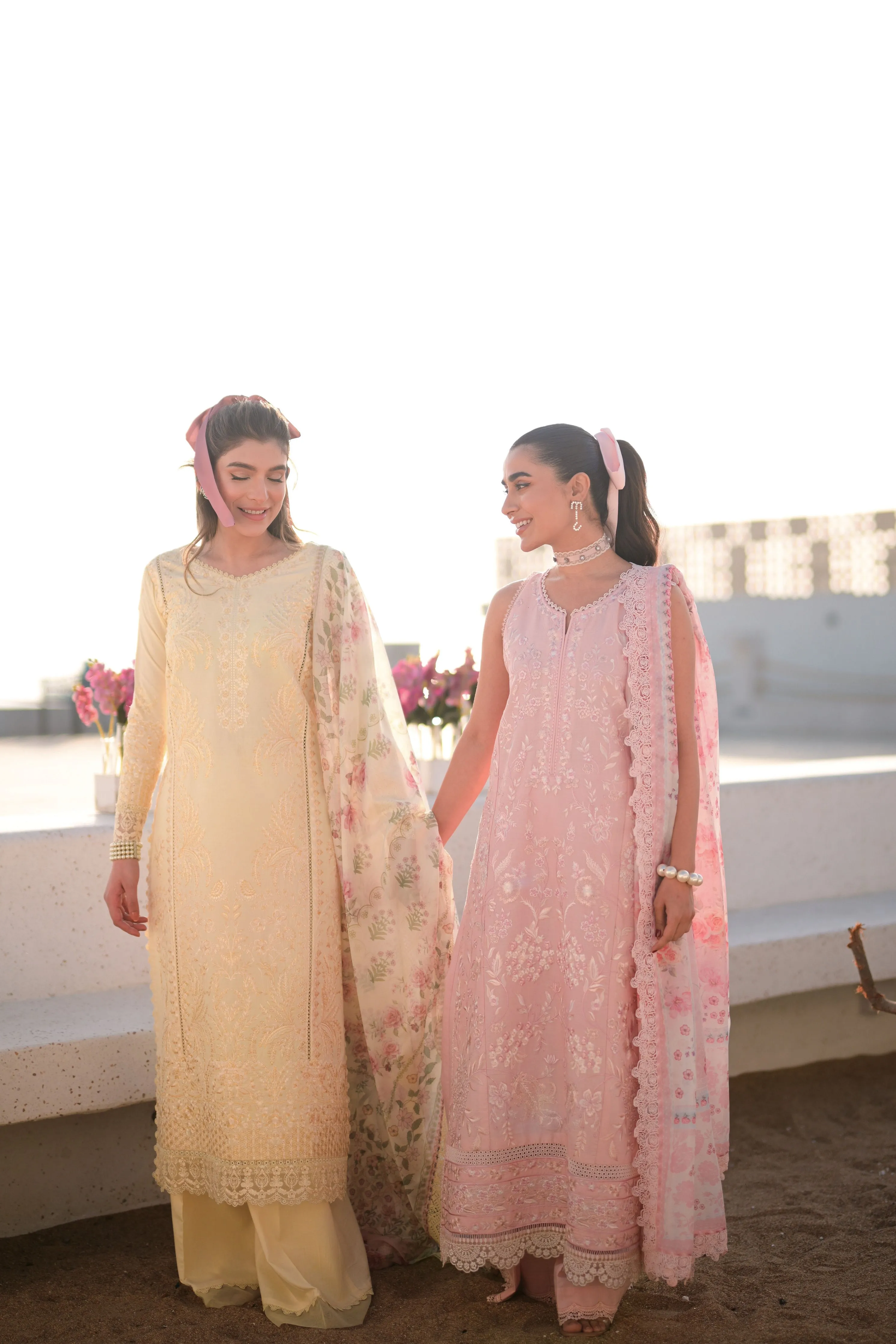 Zainab (Pastel Lemon) - LUXURY LAWN x EID 2024